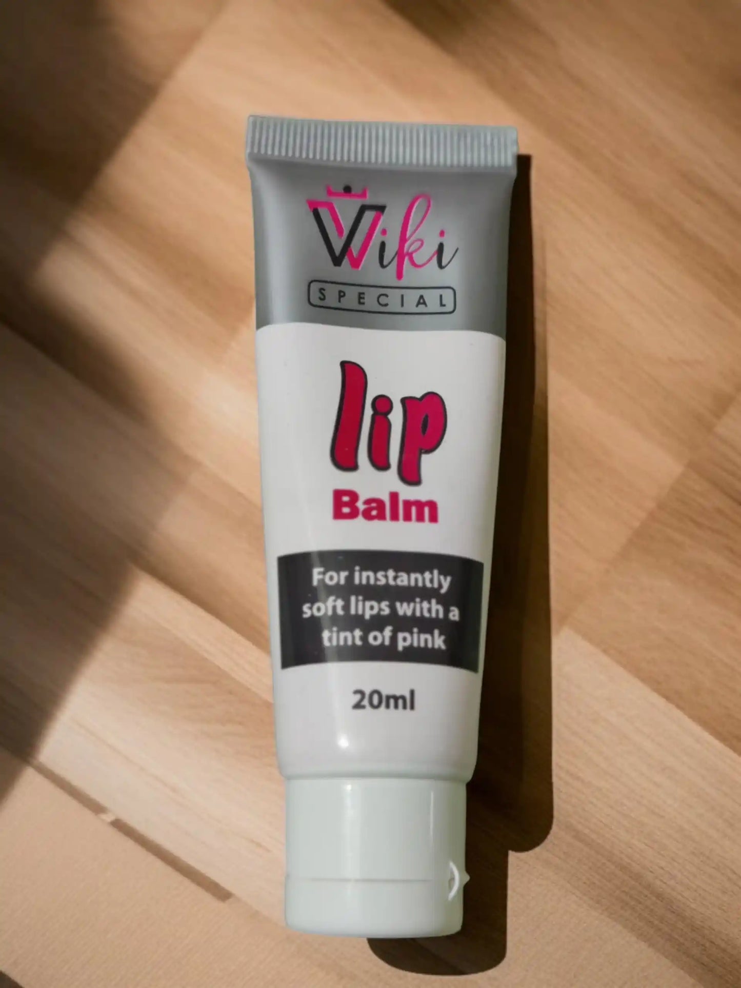 Wiki Special Lip Balm front tube for soft pink lips – moisturizing lip care